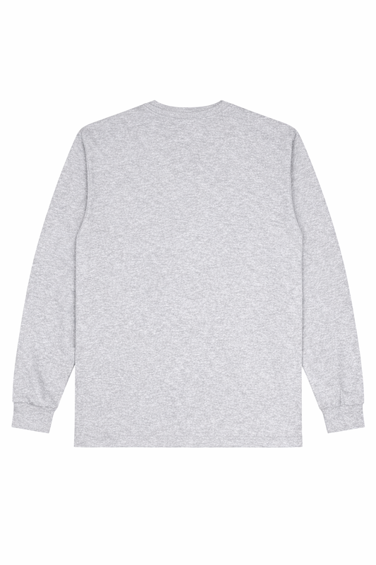 Organic Heather Gray Crewneck