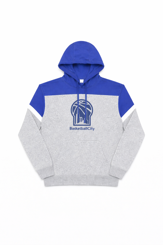 Basketball City Two-Tone Court Hoodie