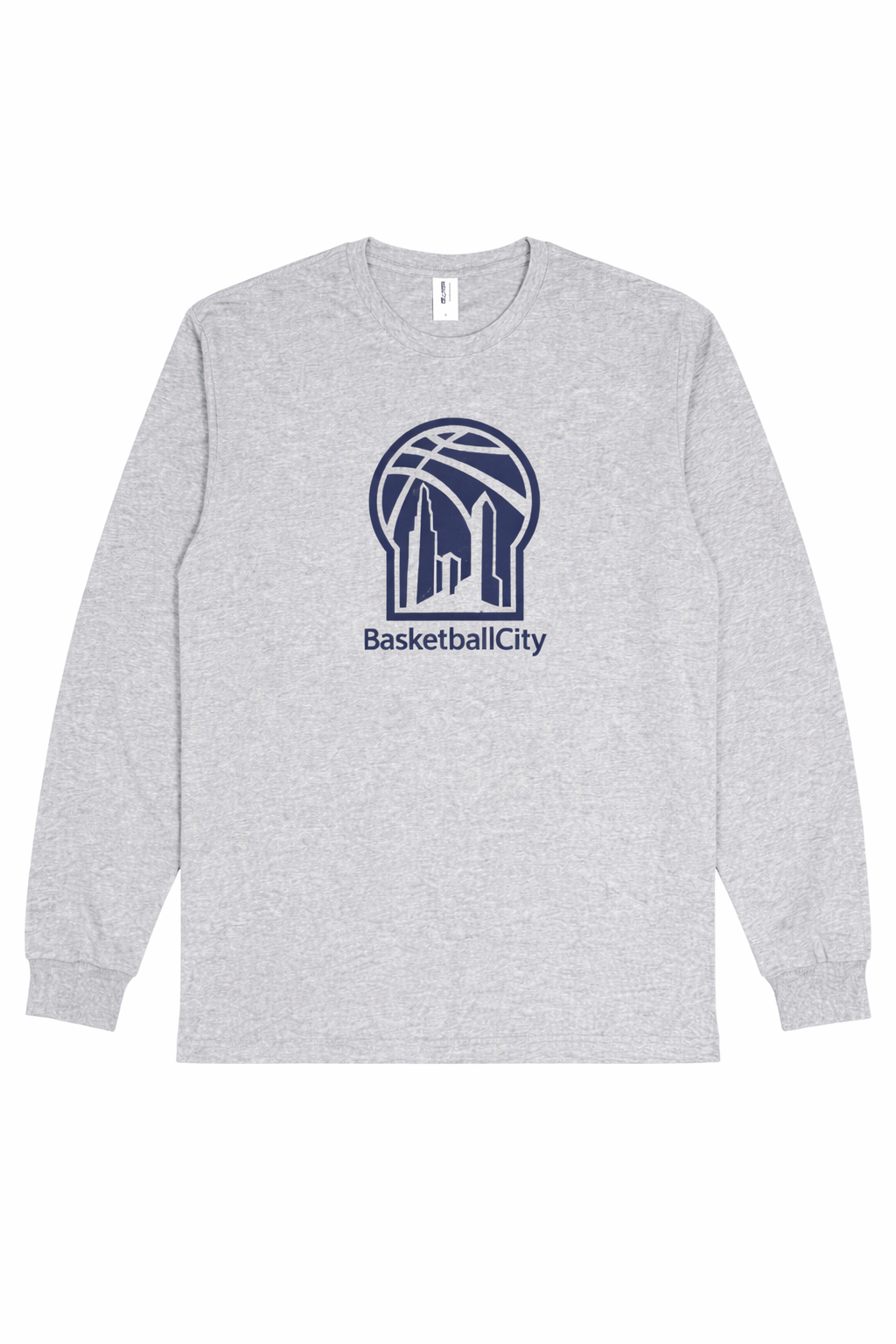 Organic Heather Gray Crewneck