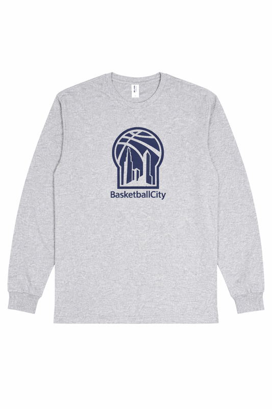 Organic Heather Gray Crewneck